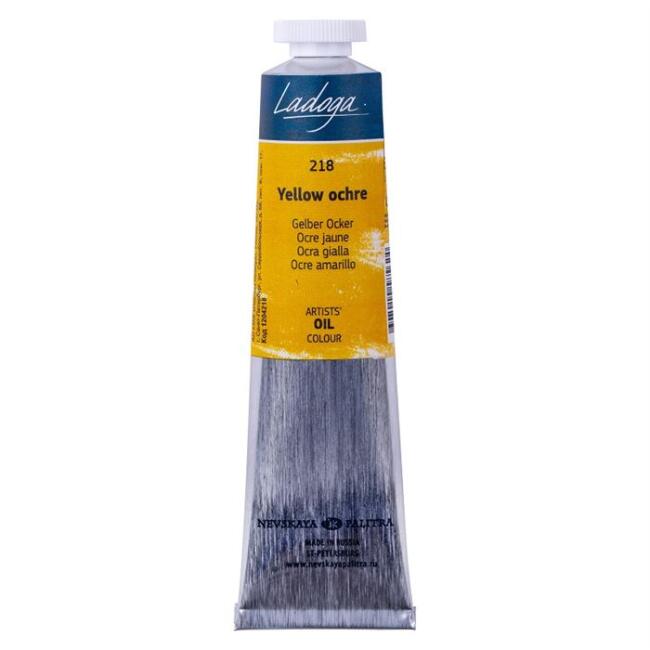 St. Petersburg Ladoga Yağlı Boya 46 ml Yellow Ochre 218 - 1