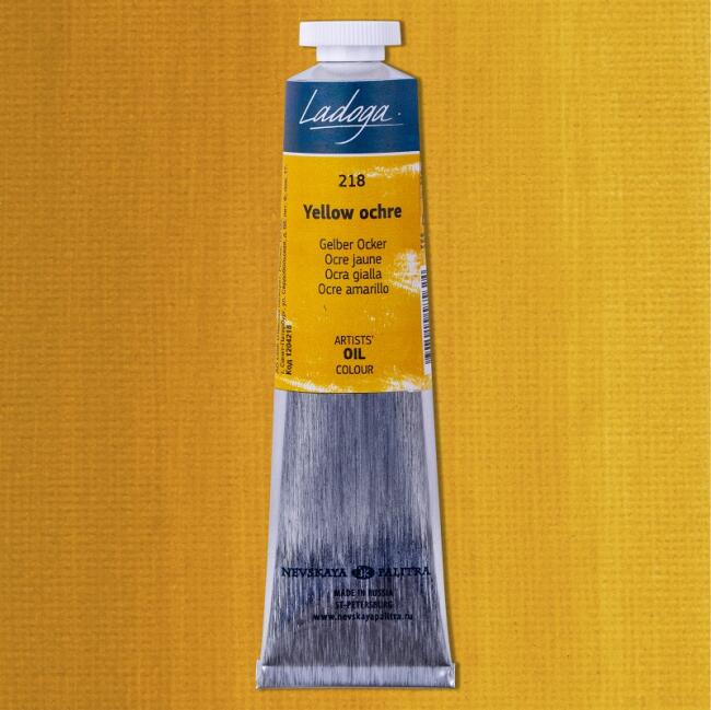 St. Petersburg Ladoga Yağlı Boya 46 ml Yellow Ochre 218 - 2