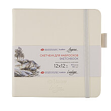 St. Petersburg Sketchbook 140 gr 12x12 cm 80 Yaprak White - 1