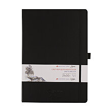St. Petersburg Sketchbook 140 gr 21x30 cm 80 Yaprak Black - 1