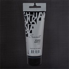 St. Petersburg Sonnet Akrilik Boya 120 ml Black 810 - St. Petersburg