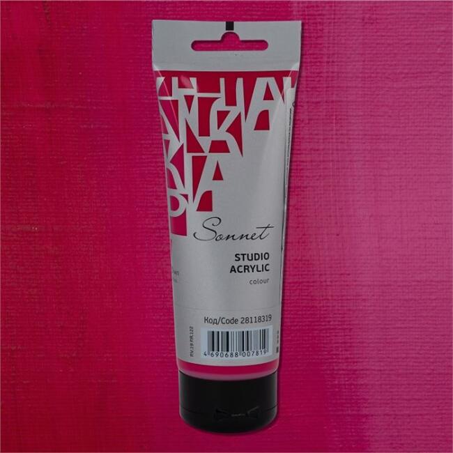 St. Petersburg Sonnet Akrilik Boya 120 ml Carmine 319 - 1