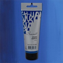 St. Petersburg Sonnet Akrilik Boya 120 ml Phtalocyanine Blue 500 - St. Petersburg