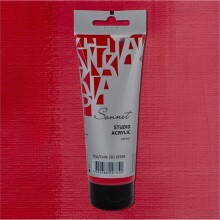 St. Petersburg Sonnet Akrilik Boya 120 ml Red Deep 348 - St. Petersburg