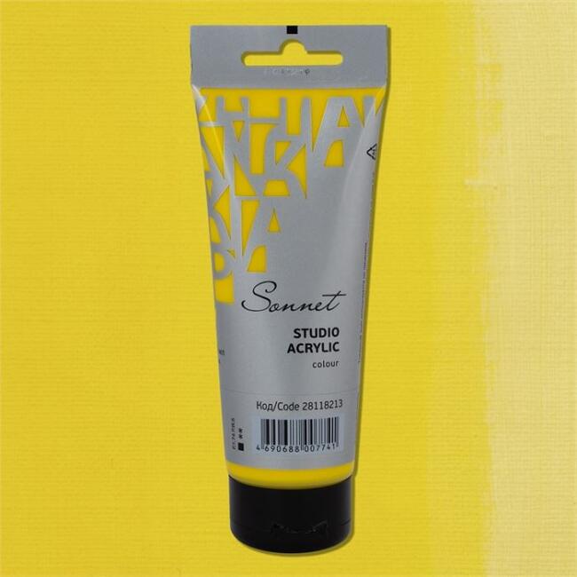 St. Petersburg Sonnet Akrilik Boya 120 ml Yellow Light 213 - 1