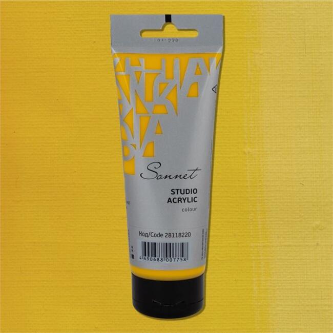 St. Petersburg Sonnet Akrilik Boya 120 ml Yellow Medium 220 - 1