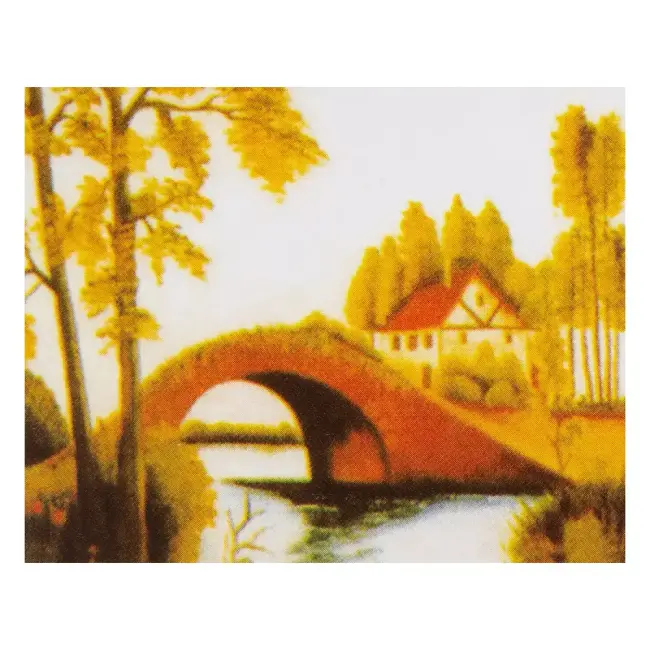 St. Petersburg Sonnet Desenli Pres Tuval 30x40 cm Bridge DK13701-D - 2