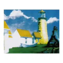 St. Petersburg Sonnet Desenli Pres Tuval 30x40 cm Lighthouse DK13701-A - St. Petersburg (1)