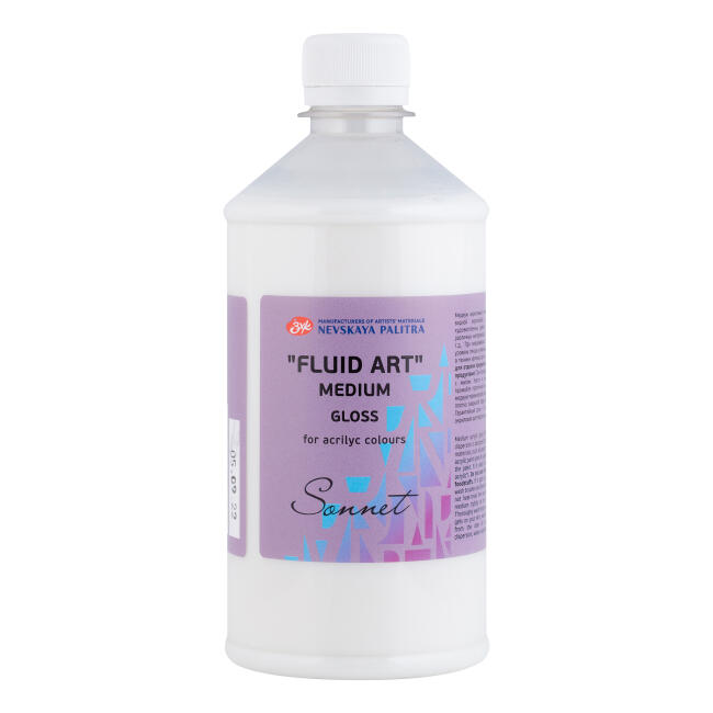 St. Petersburg Sonnet Fluid Art Medium Gloss Parlak Fluid Medyum 500 ml 46138972 - 1