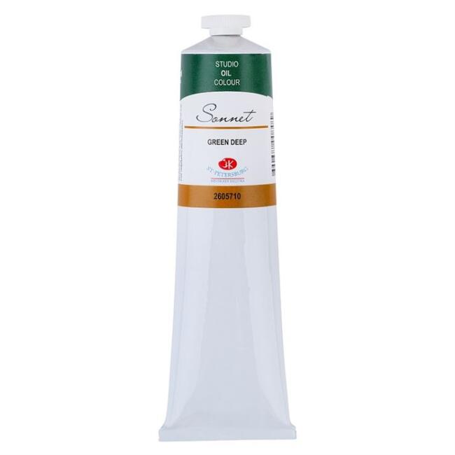 St. Petersburg Sonnet Yağlı Boya 120 ml Green Deep 710 - 1