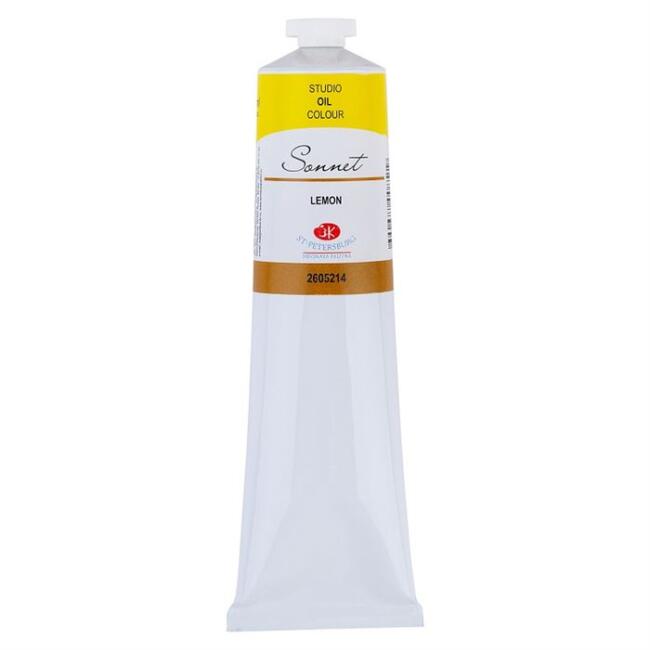 St. Petersburg Sonnet Yağlı Boya 120 ml Lemon 214 - 1