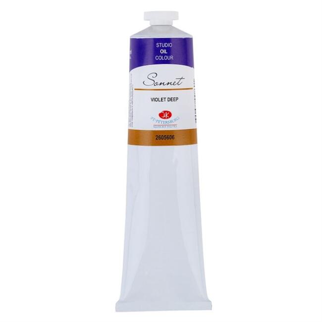 St. Petersburg Sonnet Yağlı Boya 120 ml Violet Deep 606 - 1