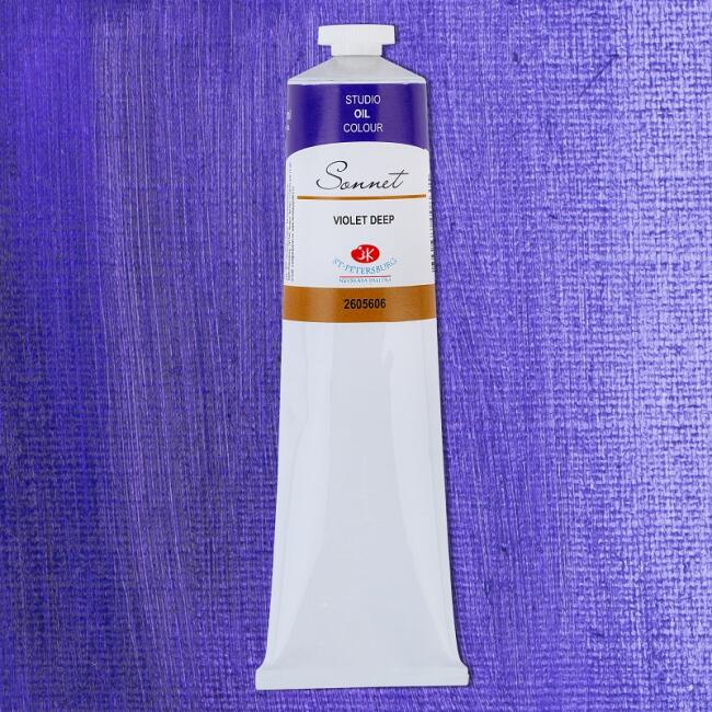 St. Petersburg Sonnet Yağlı Boya 120 ml Violet Deep 606 - 2