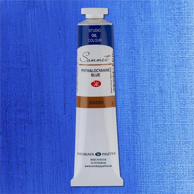 St. Petersburg Sonnet Yağlı Boya 46 ml Phthalocyanine Blue 500 - 1