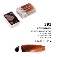 St. Petersburg White Nights Extra-Fine Tam Tablet Sulu Boya 2.5 ml Rose Brown 393 - St. Petersburg