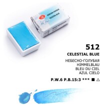 St. Petersburg White Nights Extra-Fine Tam Tablet Sulu Boya 2.5 ml Celestial Blue 512 - St. Petersburg