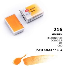 St. Petersburg White Nights Extra-Fine Tam Tablet Sulu Boya 2.5 ml Golden 216 - St. Petersburg