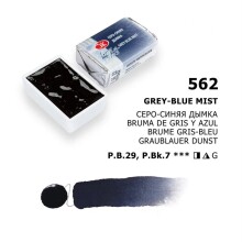 St. Petersburg White Nights Extra-Fine Tam Tablet Sulu Boya 2.5 ml Grey Blue Mist 562 - St. Petersburg (1)