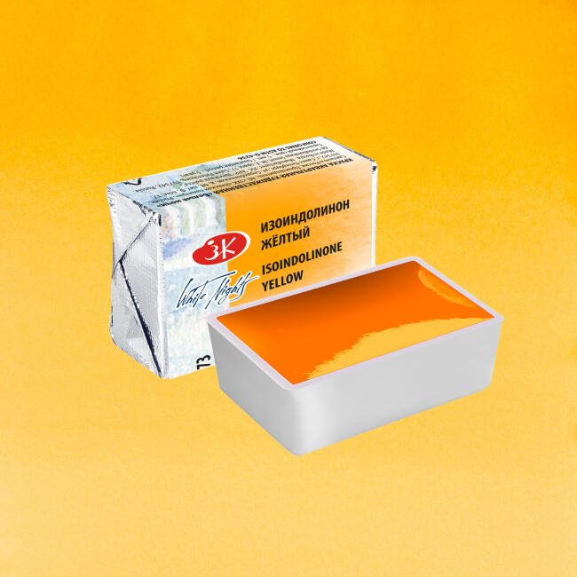 St. Petersburg White Nights Extra-Fine Tam Tablet Sulu Boya 2.5 ml Isoindolinone Yellow 273 - 1