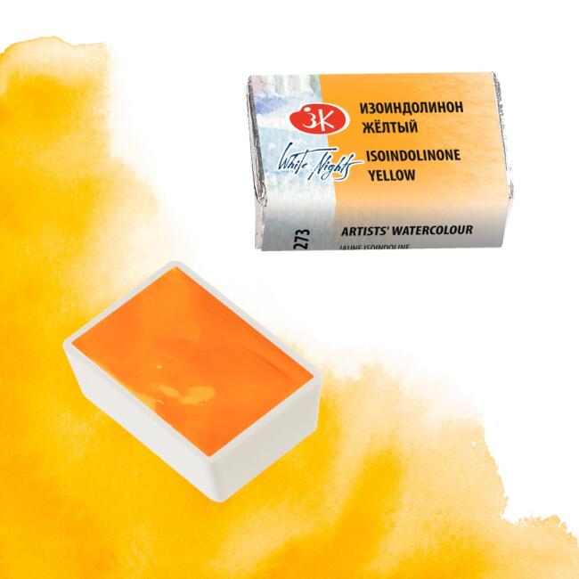 St. Petersburg White Nights Extra-Fine Tam Tablet Sulu Boya 2.5 ml Isoindolinone Yellow 273 - 3