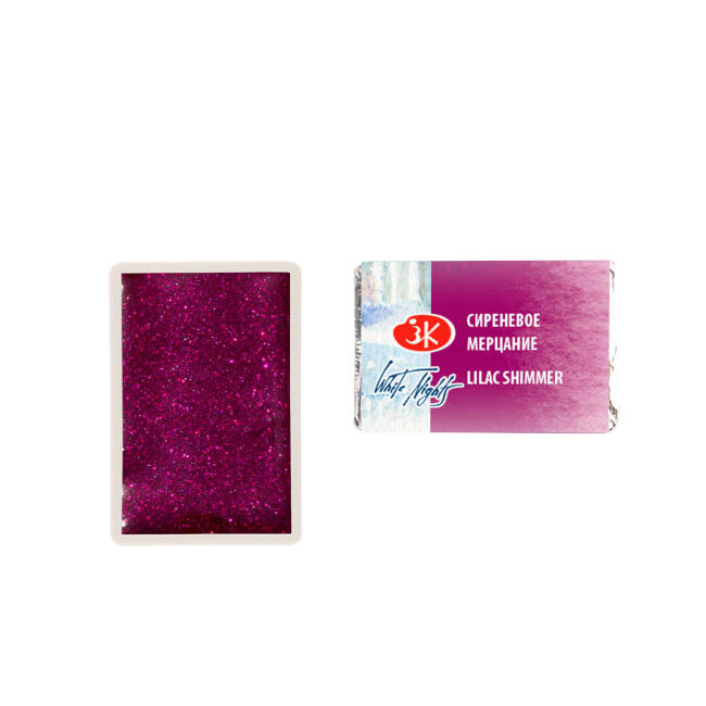 St. Petersburg White Nights Extra-Fine Tam Tablet Sulu Boya 2.5 ml Lilac Shimmer 990 - 1