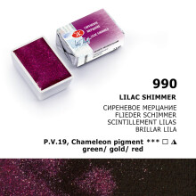 St. Petersburg White Nights Extra-Fine Tam Tablet Sulu Boya 2.5 ml Lilac Shimmer 990 - 3