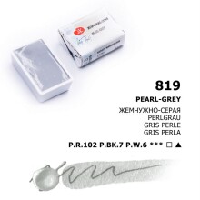 St. Petersburg White Nights Extra-Fine Tam Tablet Sulu Boya 2.5 ml Pearl Grey 819 - St. Petersburg
