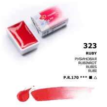 St. Petersburg White Nights Extra-Fine Tam Tablet Sulu Boya 2.5 ml Ruby 323 - 1