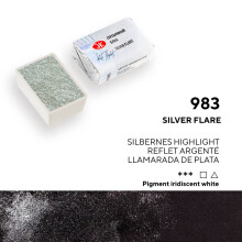 St. Petersburg White Nights Extra-Fine Tam Tablet Sulu Boya 2.5 ml Silver Flare 983 - 3