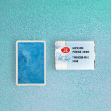 St. Petersburg White Nights Extra-Fine Tam Tablet Sulu Boya 2.5 ml Turquoise - Rose Shine 997 - St. Petersburg (1)