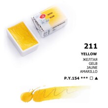 St. Petersburg White Nights Extra-Fine Tam Tablet Sulu Boya 2.5 ml Yellow 211 - St. Petersburg
