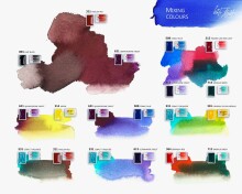 St. Petersburg White Nights Extra-Fine Tam Tablet Sulu Boya 2.5 ml 21’li Metal Kutu Set 191201443 - 5