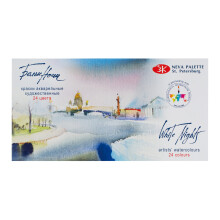 St. Petersburg White Nights Extra-Fine Tam Tablet Sulu Boya Seti 2.5 ml 24’lü 1942090 - St. Petersburg