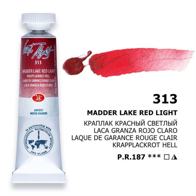 St. Petersburg White Nights Extra-Fine Tüp Sulu Boya 10 ml Madder Lake Red Light 313 - 1
