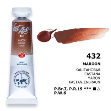 St. Petersburg White Nights Extra-Fine Tüp Sulu Boya 10 ml Maroon 432 - 1