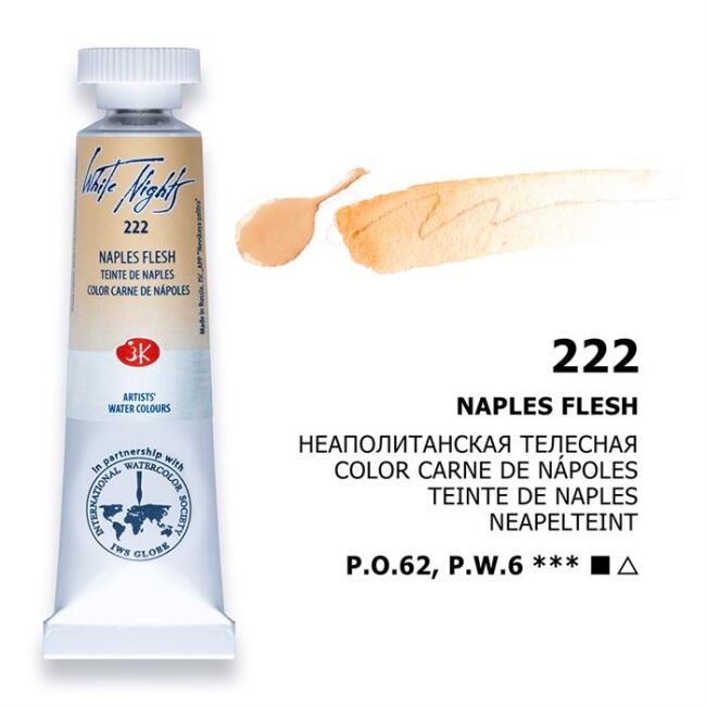 St. Petersburg White Nights Extra-Fine Tüp Sulu Boya 10 ml Naples Flesh 222 - 1