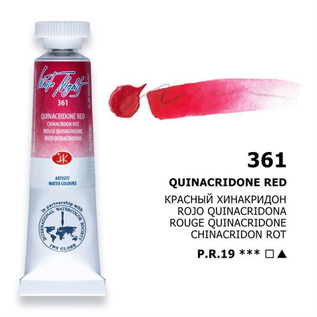 St. Petersburg White Nights Extra-Fine Tüp Sulu Boya 10 ml Quinacridone Red 361 - 1