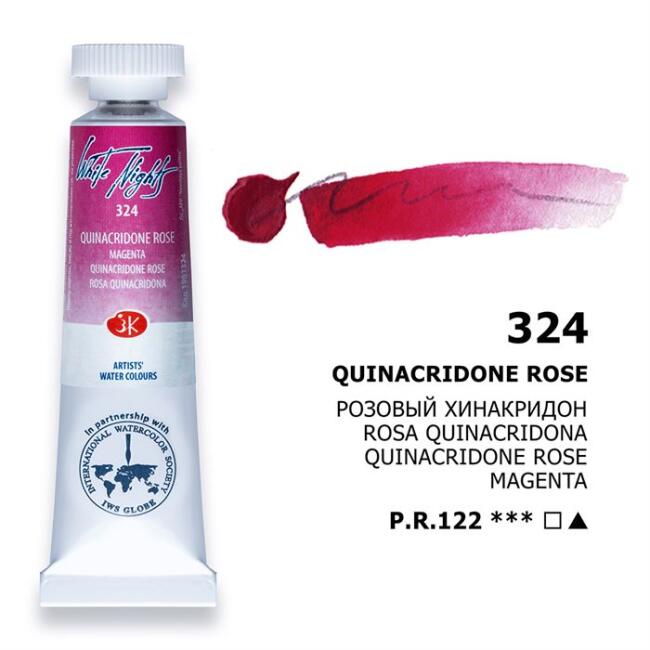 St. Petersburg White Nights Extra-Fine Tüp Sulu Boya 10 ml Quinacridone Rose 324 - 1