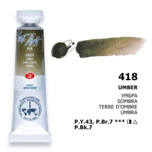 St. Petersburg White Nights Extra-Fine Tüp Sulu Boya 10 ml Umber 418 - St. Petersburg