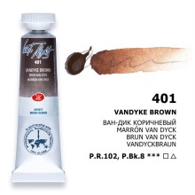 St. Petersburg White Nights Extra-Fine Tüp Sulu Boya 10 ml Vandyke Brown 401 - St. Petersburg