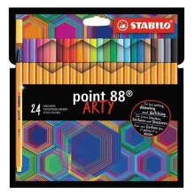 Stabilo Arty Point 88 Set 24lü N:8824-1-20 - Stabilo