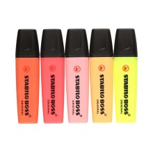 Stabilo Boss Fosforlu Kalem Seti 5’li Sıcak Renkler - Stabilo (1)