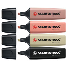 Stabilo Boss Original Fosforlu Kalem Seti 3+1 Nature Colors 70.4-2-3 - 2