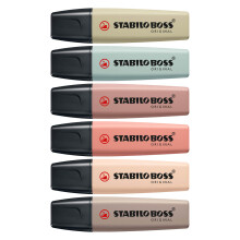 Stabilo Boss Original Fosforlu Kalem Seti 6'lı Nature Colors 70.6-2-2 - 2