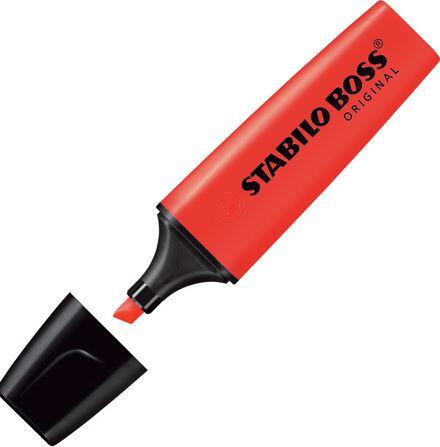 Stabilo Fosforlu Kalem Boss N:70/40 Kırmızı - 1