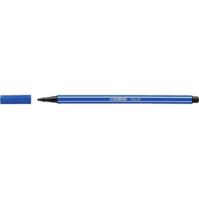 Stabilo Pen 68 Keçe Uç Kalem 32 Koyu Mavi - 1