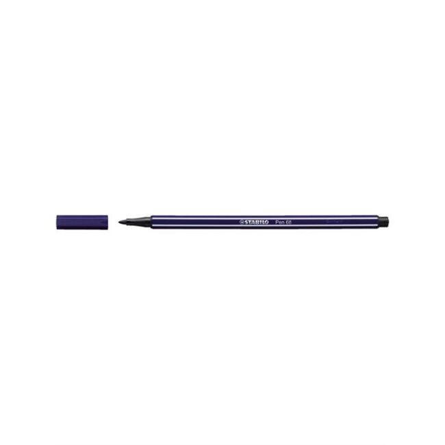 Stabilo Pen 68 Keçe Uçlu Kalem 22 Koyu Lacivert - 1
