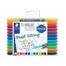 Staedtler Çift Uçlu Grafik Kalemi 12’li Set - Staedtler