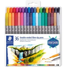 Staedtler Çift Uçlu Keçeli Kalem 36’lı N:3200 Tb36 - STAEDTLER