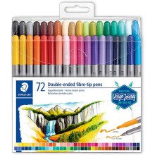 Staedtler Çift Uçlu Keçeli Kalem 72’li Set - Staedtler